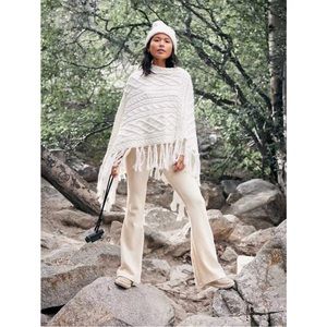 Aerie Ribbed Velour Flare Pants